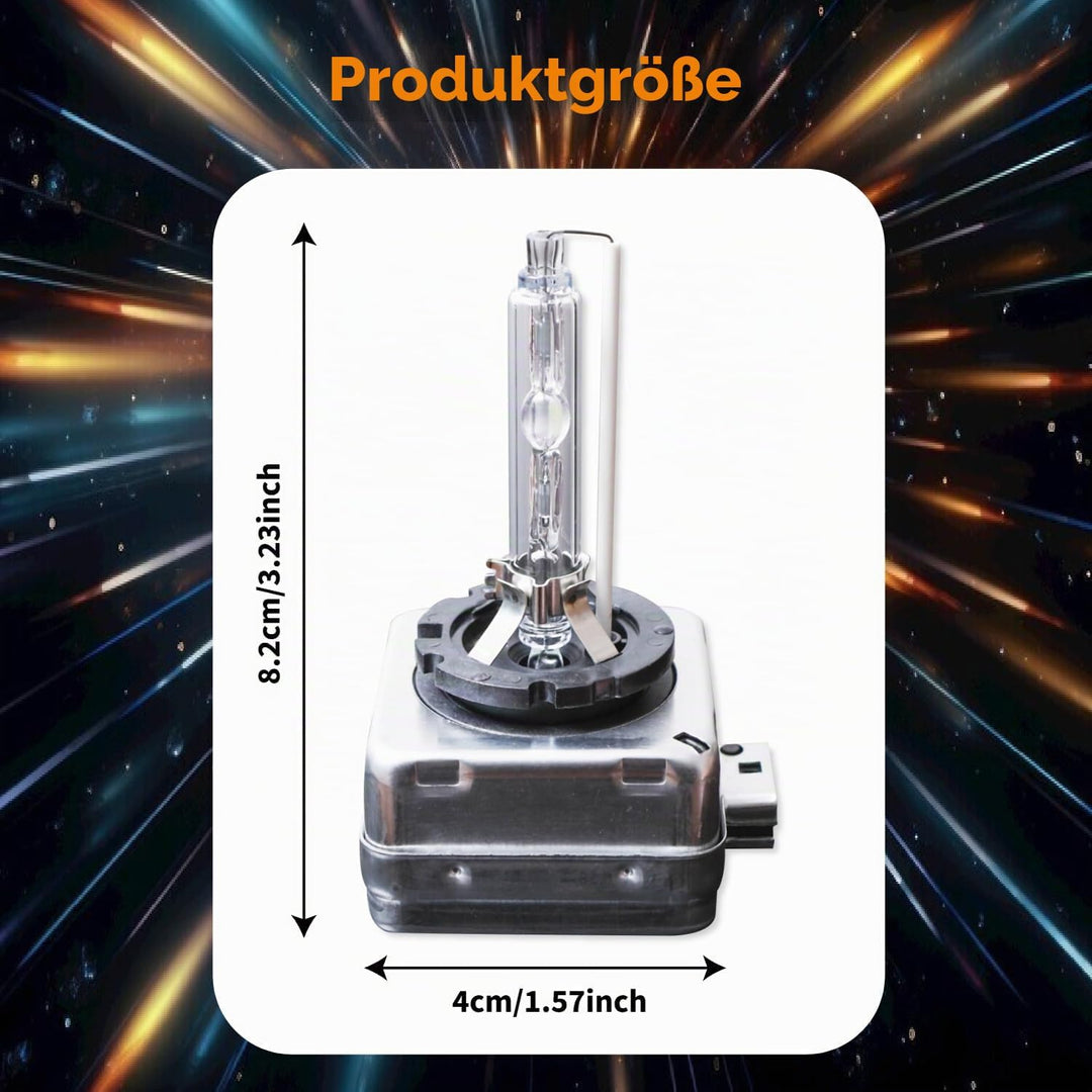 2 Pack D1S Xenon Brenner 6000K Weiss Leicht Bläulich Hervorragende Helligkeit &amp; Sicht Einfacher Einb