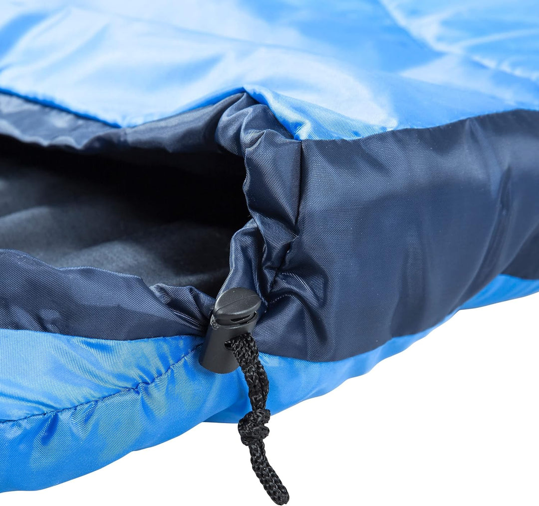 Trespass Doze mit Zweiwegereissverschluss Schlafsack Einheitsgrösse Royal Blue, Einheitsgrösse Royal