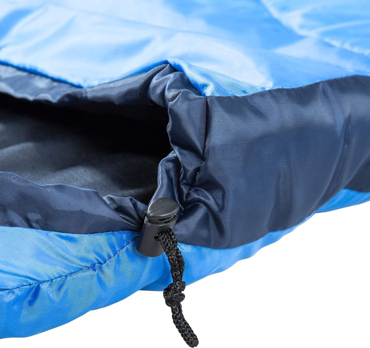 Trespass Doze mit Zweiwegereissverschluss Schlafsack Einheitsgrösse Royal Blue, Einheitsgrösse Royal