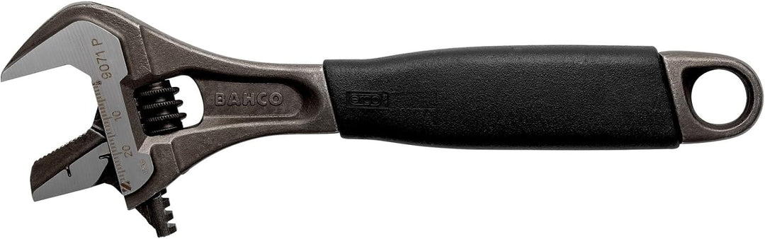 Bahco 9071 RP US Verstellbare Rohrzange Ergo, 20,3 cm, Schwarz 8 Zoll (ca. 20 cm) Schwarz, 8 Zoll (c