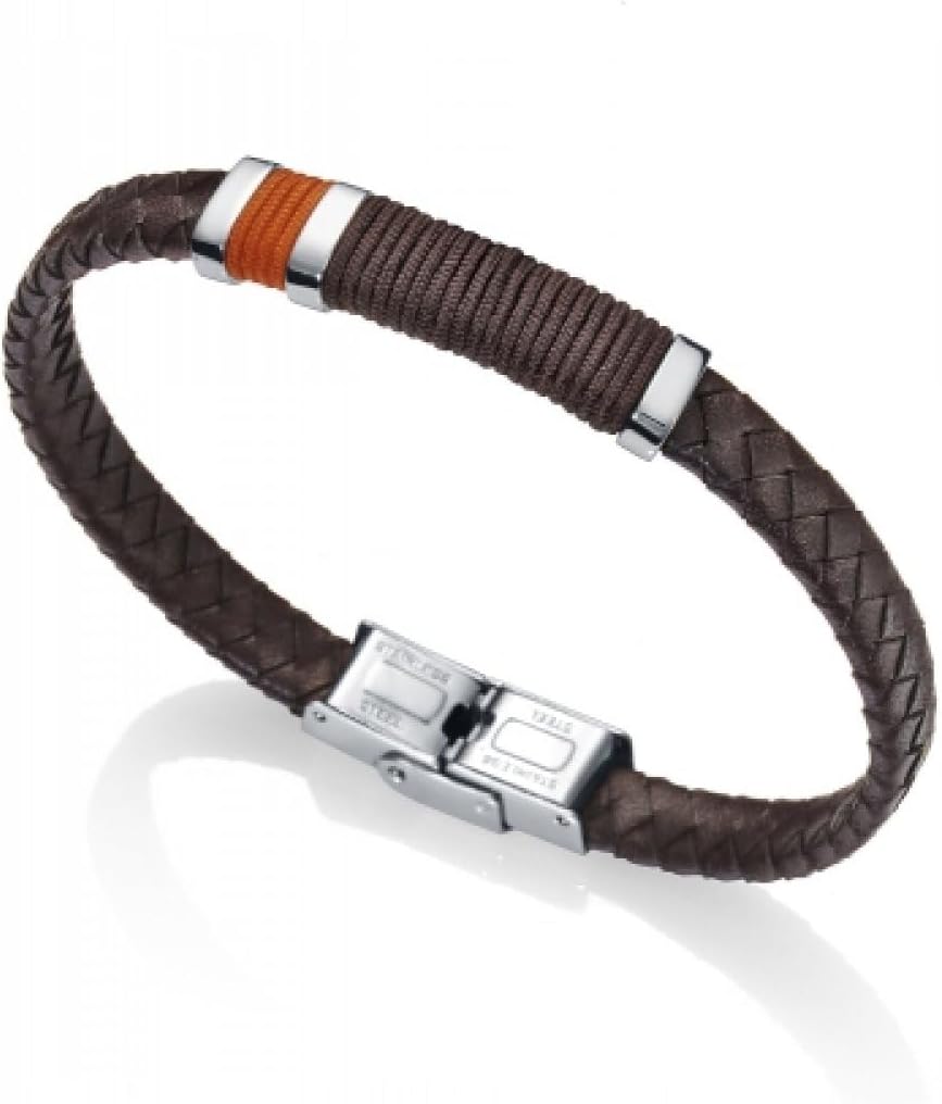 Viceroy Armband 6453P01011 Männer Leder und Stahl