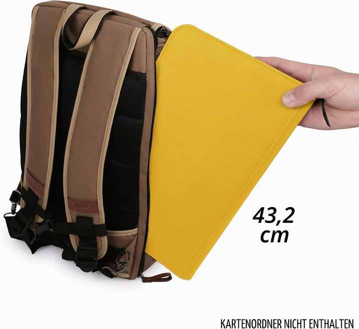 Enhance Sammelkarten-Aufbewahrungsbox Rucksack in voller Grösse für Spielkarten – Platz für Kartenor