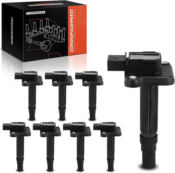 8x Zündspule Zündmodul für A3 A6 A8 TT A-l-h-a-m-b-r-a Cordoba Ibiza III Leon Toledo II Octavia Golf