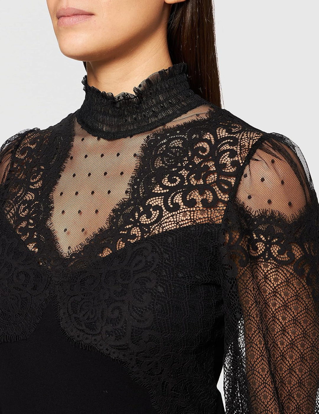 Morgan Damen T-Shirt XS Schwarz, XS Schwarz