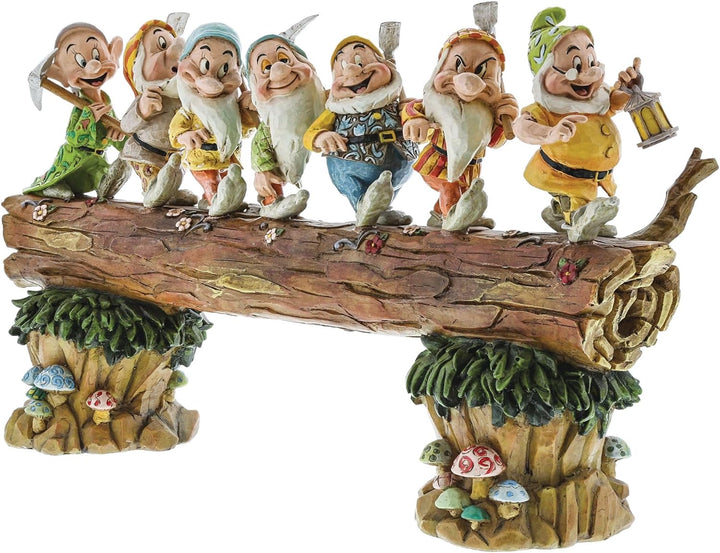 Disney 4005434 Figur Traditions Homeward Bound, 35,6 x 8,9 x 21 cm Sieben Zwerge Cartoon, Sieben Zwe