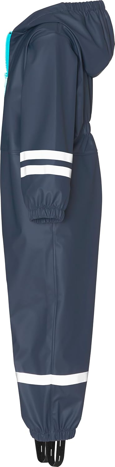Playshoes Unisex Kinder Regen-Overall Matschanzug Regenbekleidung 86 Marine, 86 Marine