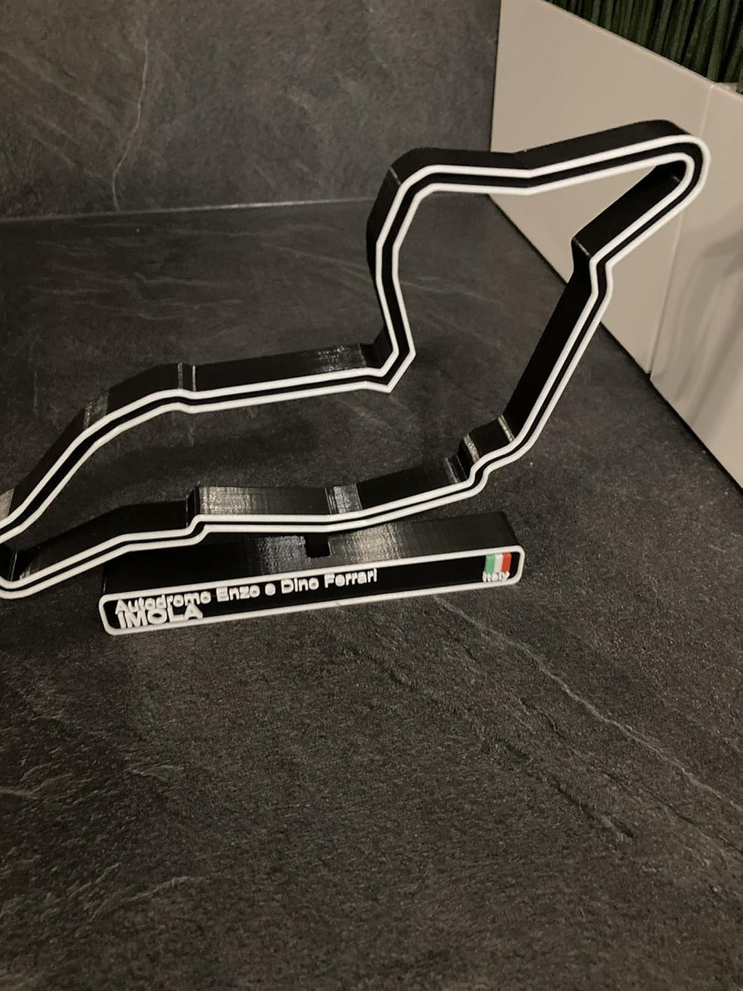 Imola Rennbahn, 3D-Modellbau der F1-Rennbahn, Auto-Dekoration