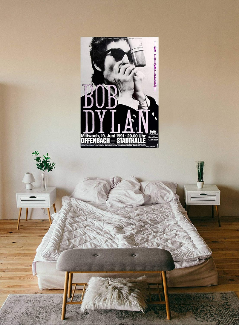 Bob Dylan and His Band - Under Red Sky, Offenbach & Frankfurt 1991 » Konzertplakat/Premium Poster |