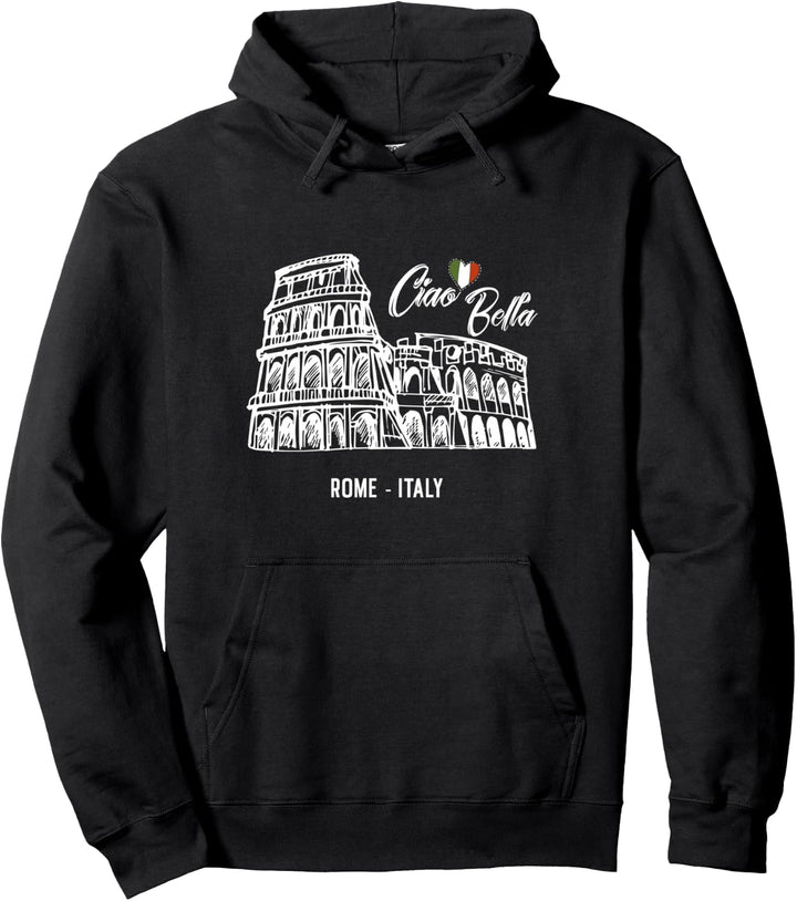 Ciao Bella Rom Colosseum, der Italien liebt Pullover Hoodie
