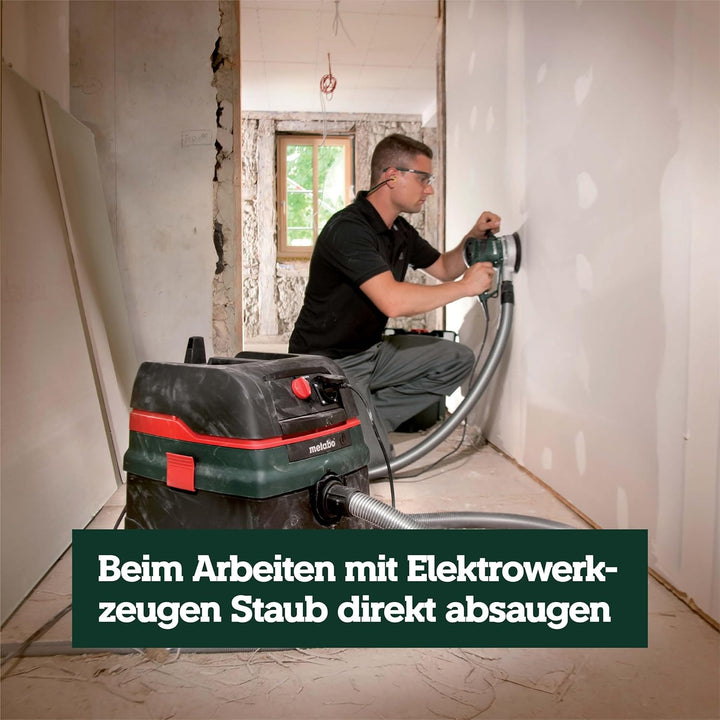 Metabo Allessauger ASR 25 L SC (602024000) Karton; mit elektromagnetischer Abrüttlung, Luftleistung