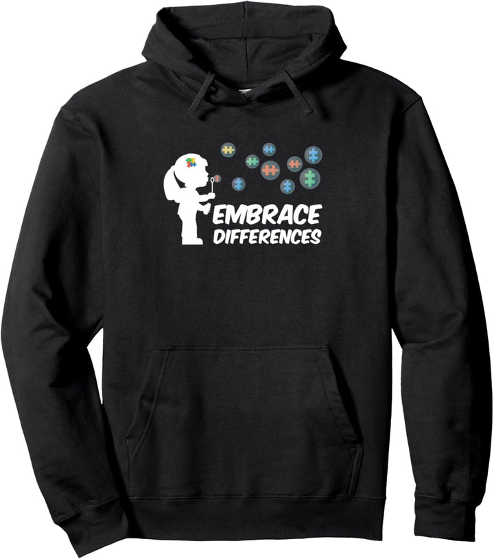 Umfassende Unterschiede Autismus Bewusstsein Pullover Hoodie