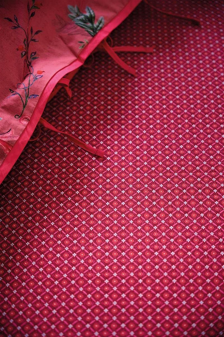 PIP Studio Spannbettlaken Startile Light Farbe Rot, Grösse 100x200x25
