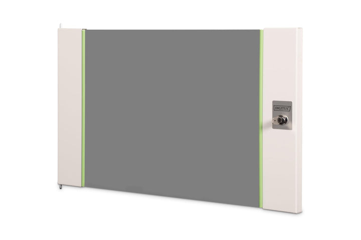 DIGITUS Glas-Ersatztür für Unique Netzwerkschrank – 7 HE – passend für DN-19 07-U, DN-19 07U-6/6, DN