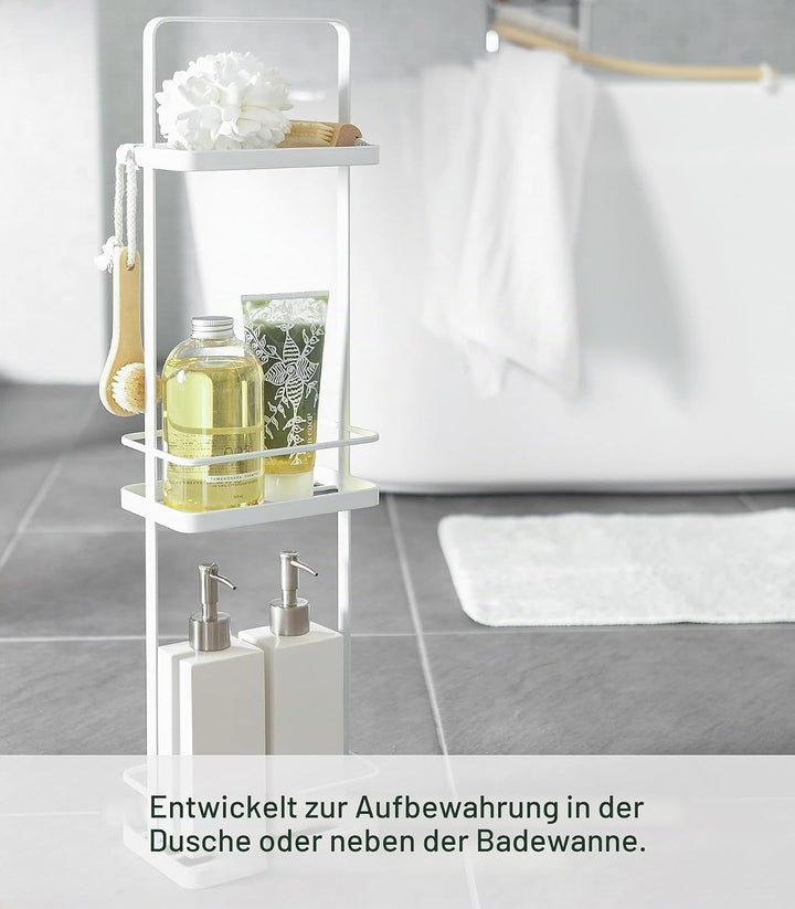 YAMAZAKI Badregal, Stahl, Weiss, One
