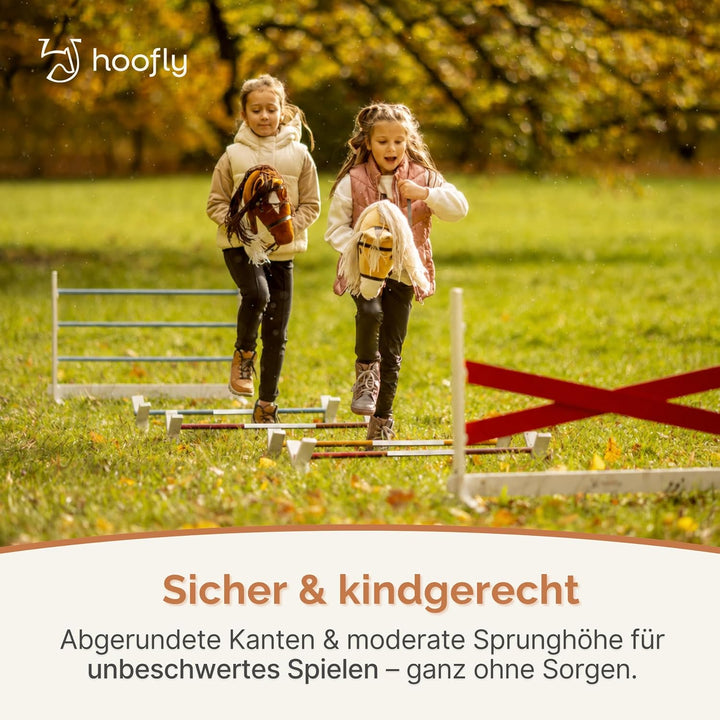 Hobby Horse Hindernisse Cavaletti 3er-Set - Hindernisse Hobby Horsing Zubehör & Hürden Kinder/Cavale