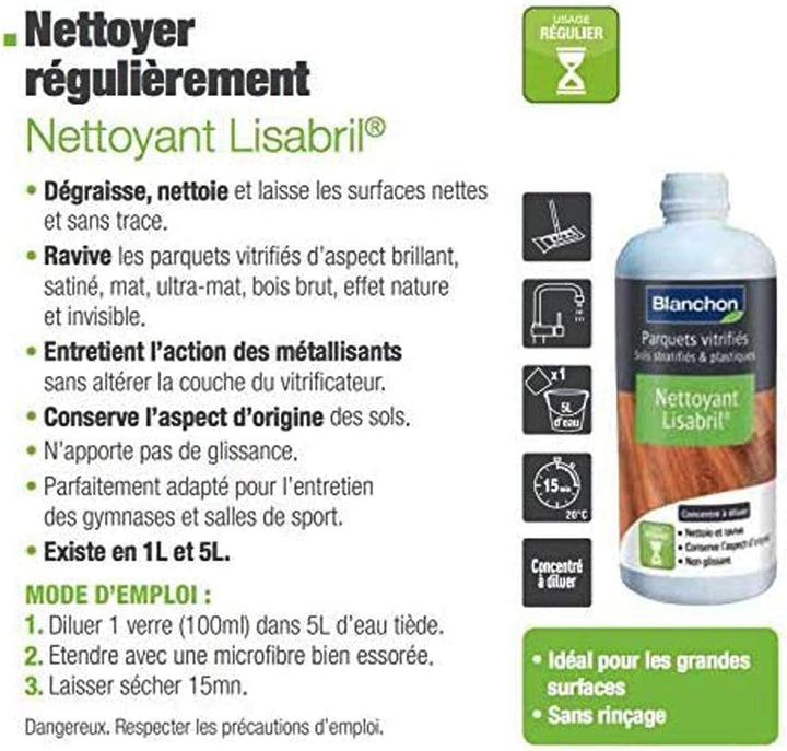 B90 Wischpflege 1L Cleaner Lisabril 1 l (1er Pack), 1 l (1er Pack)