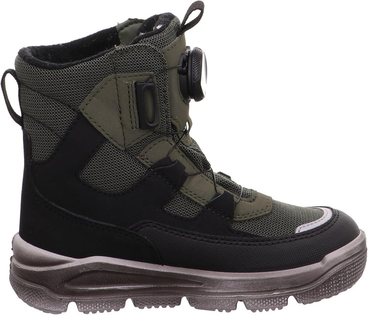 Superfit Jungen Mars Schneestiefel 27 EU Schwarz Grün 0000, 27 EU Schwarz Grün 0000