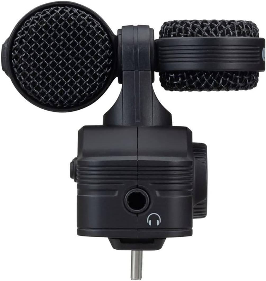 Zoom AM7 Stereo-Mikrofon für USB-C Android Geräte + keepdrum Transport Soft-Case Tasche