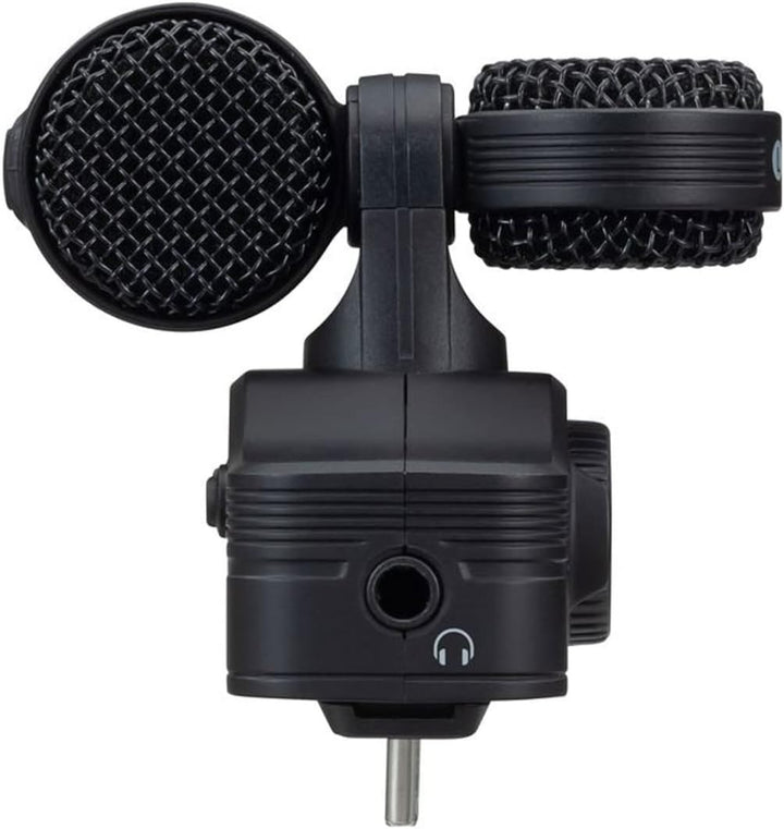 Zoom AM7 Stereo-Mikrofon für USB-C Android Geräte + keepdrum Transport Soft-Case Tasche