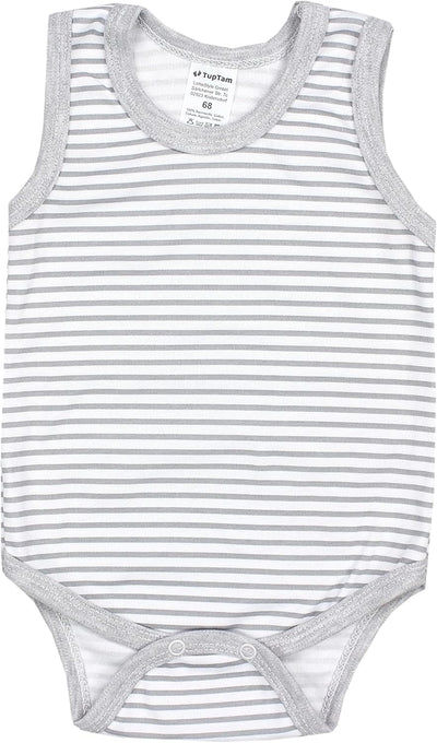 TupTam Baby Jungen Achselbody in Unifarben 5er Pack 68 Farbenmix 3, 68 Farbenmix 3