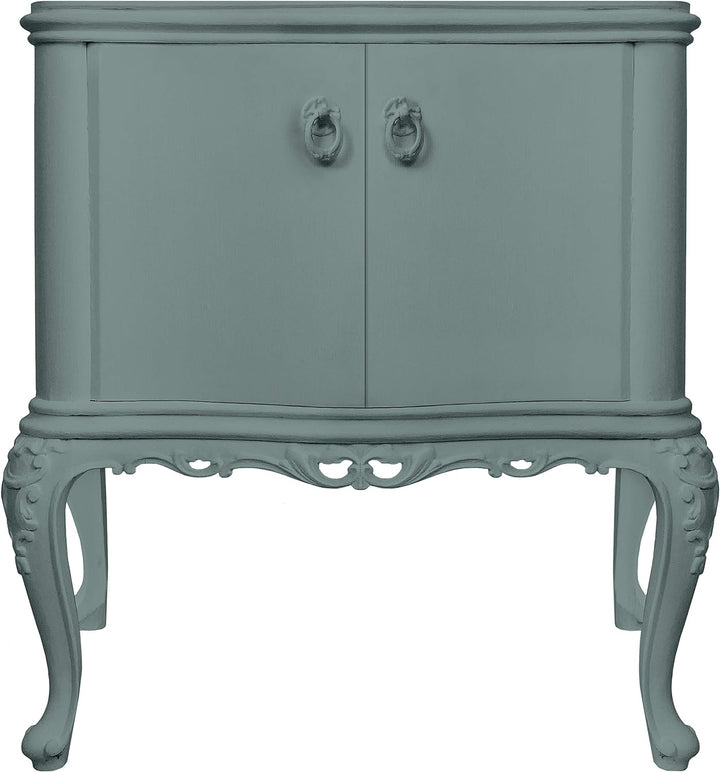 bianco Shabby® Petrolio Kreidefarbe Wasserbasis für Alle Oberflächen einfach zu verarbeiten ohne sch