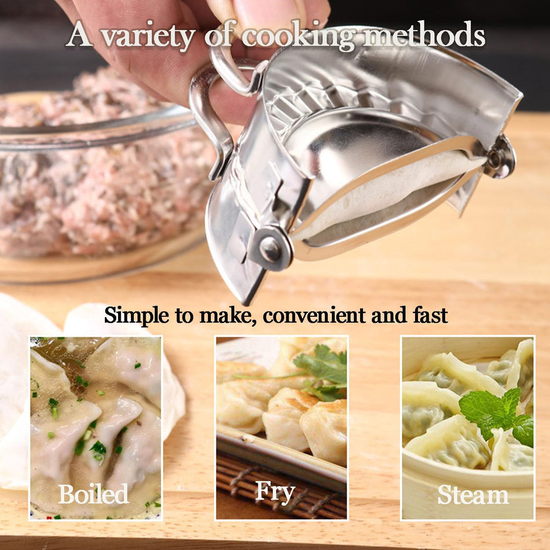 Edelstahl Ravioli Mold, Edelstahl Dumpling Maker Teigtaschenformer, Tortellini Form Maultaschen,Dump