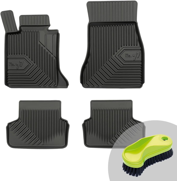 FROGUM No.77 Gummimatten Ganzjahresset von Auto Fussmatten Autofussmatten für BMW 5er G30 ab 2017 |