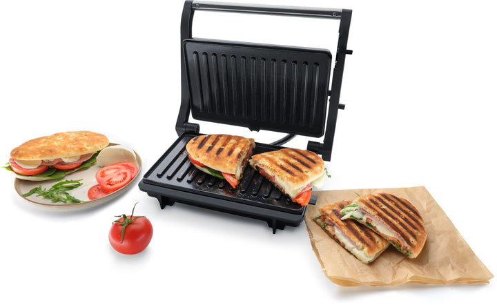 Steba FG 10 GRILLINO Kontaktgrill & Panini-Grill | 180° aufklappbar als Tischgrill | Keramikplatten