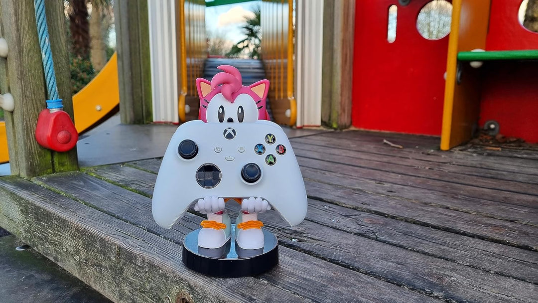 Cable Guys - Amy Rose Sonic The Hedgehog Gaming Accessories Holder & Phone Holder for Most Controlle
