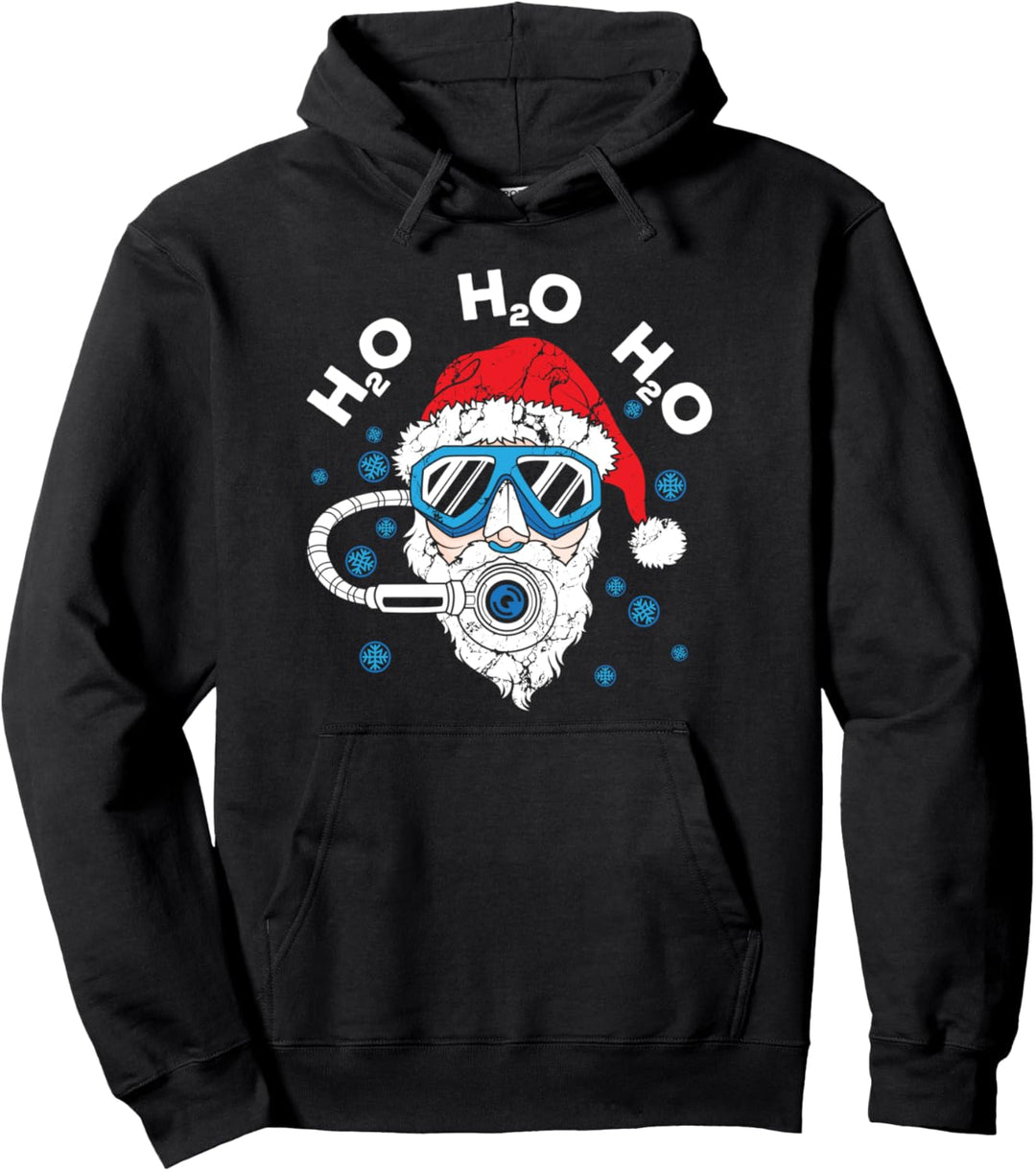 Lustiges Tauchen H2O H2O H2O Wortspiel Geschenk Pullover Hoodie