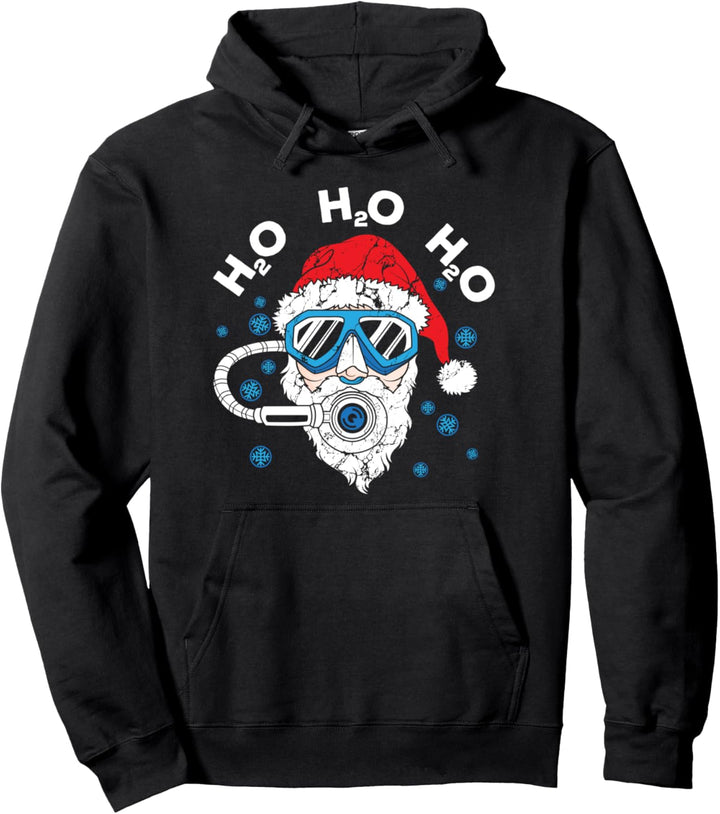 Lustiges Tauchen H2O H2O H2O Wortspiel Geschenk Pullover Hoodie