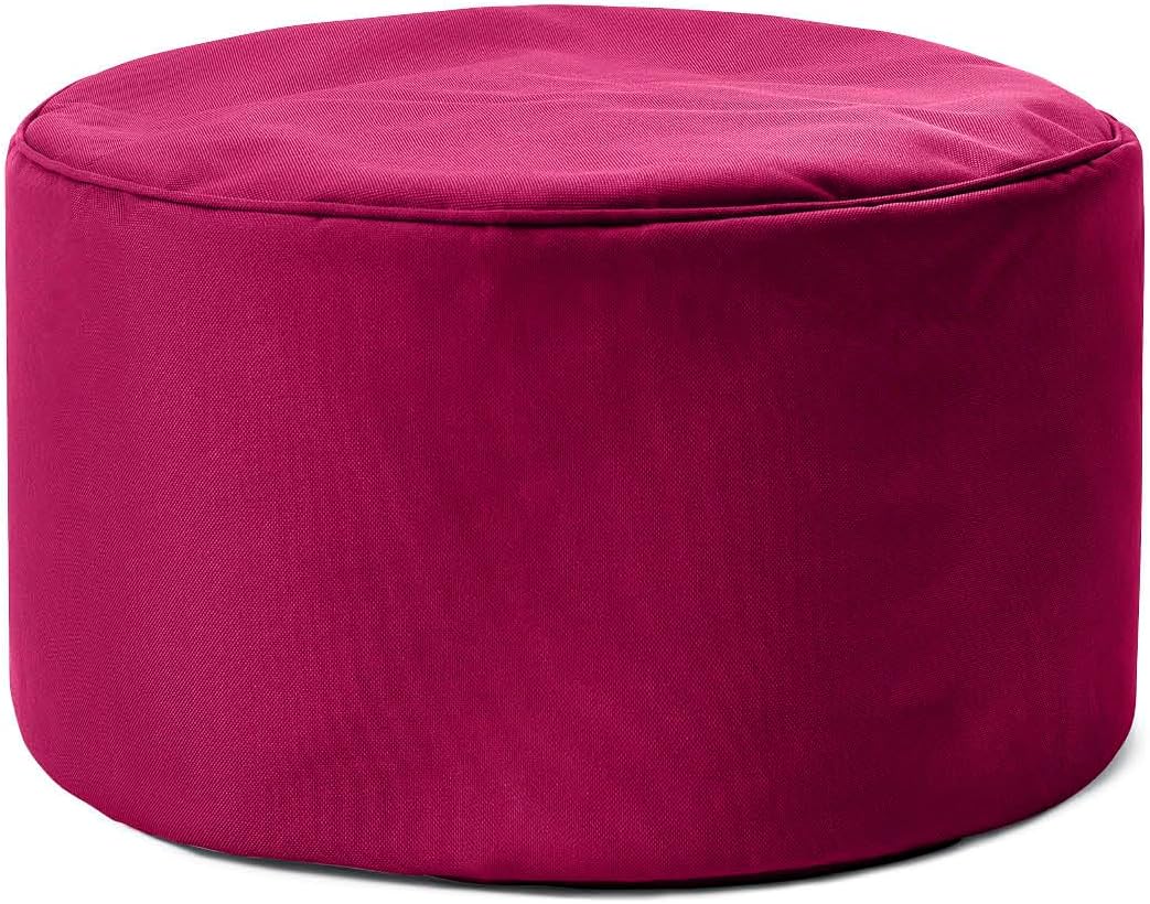 Lumaland Sitzsack Pouf (50 L) | Kompakter Sitzsack mit 3-in-1-Funktion: bequemer Hocker, praktisches