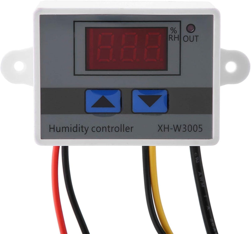 Hygrometer Digital, XH-W3005 Digitaler Hygrometer Schalter Controller Feuchtigkeitssensor 0~99% RH 1