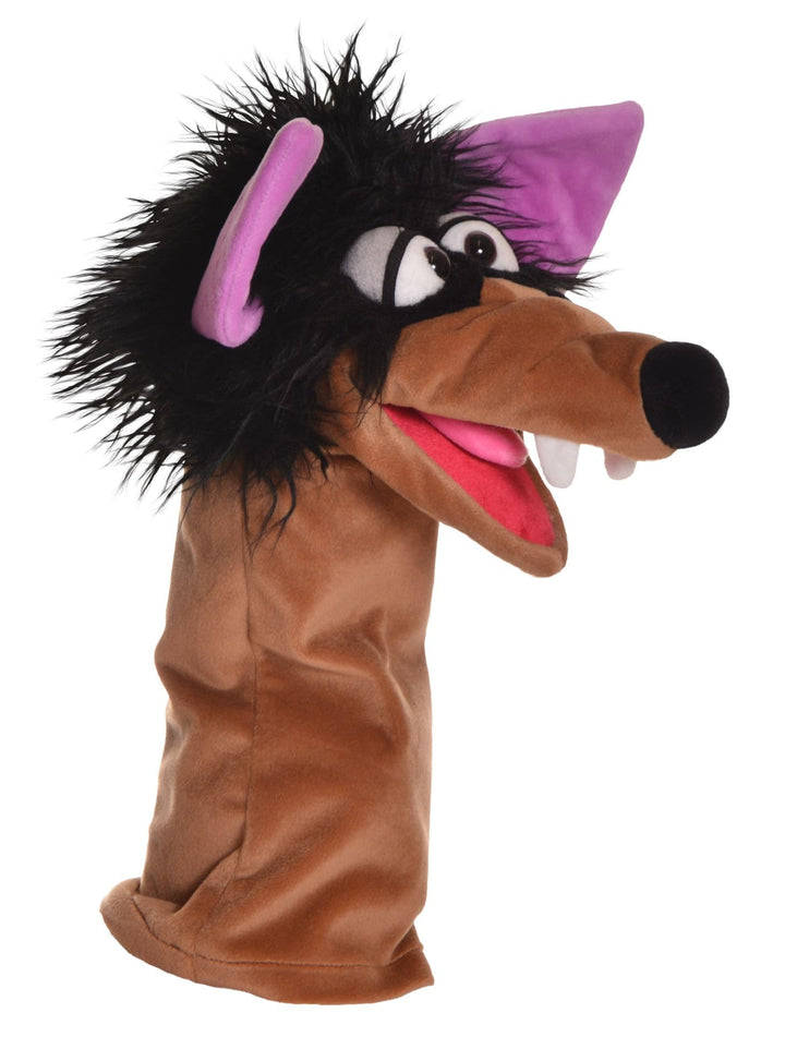 Living Puppets Hanpuppe Dieter (Wolf), Quasselwurm, 37 cm