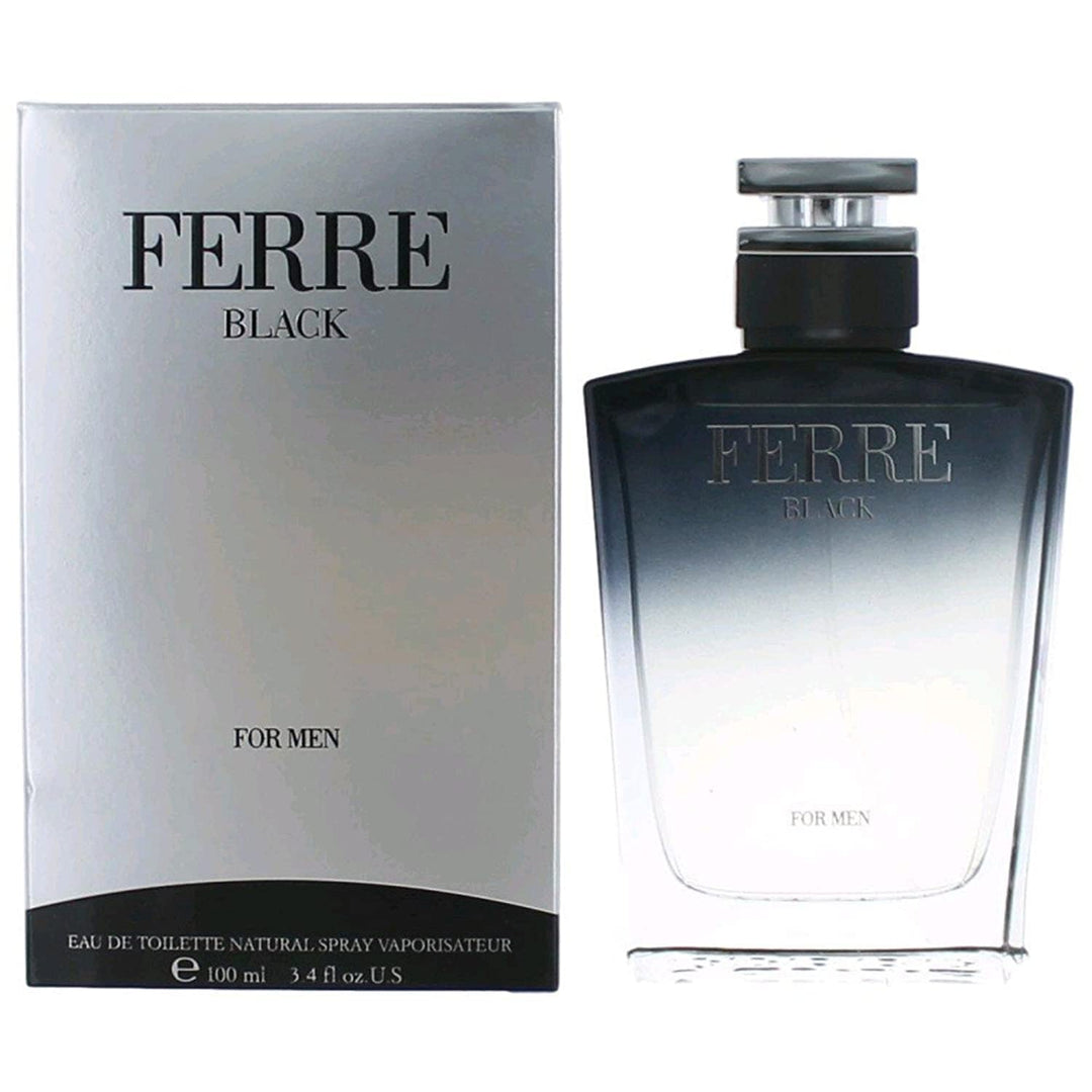Gianfranco Ferre Black for homme/men, Eau de Toilette Vaporisateur, 1er Pack (1 x 100 ml), 1 x 100 m