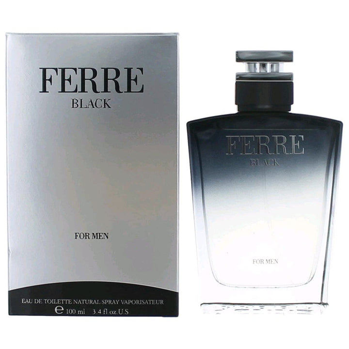 Gianfranco Ferre Black for homme/men, Eau de Toilette Vaporisateur, 1er Pack (1 x 100 ml), 1 x 100 m