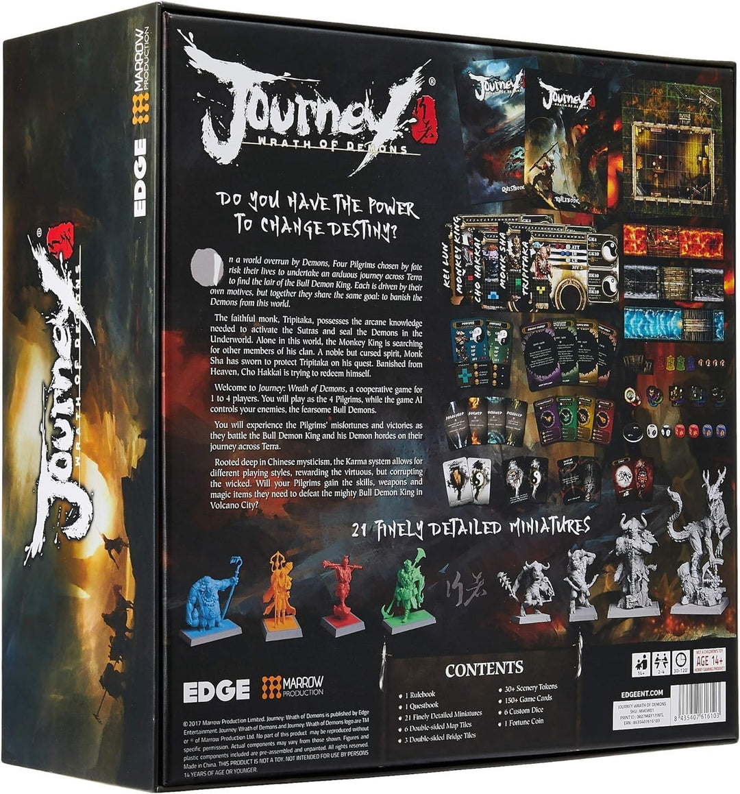 Asmodee MWJW01 Journey: Wrath of Demons Board Game