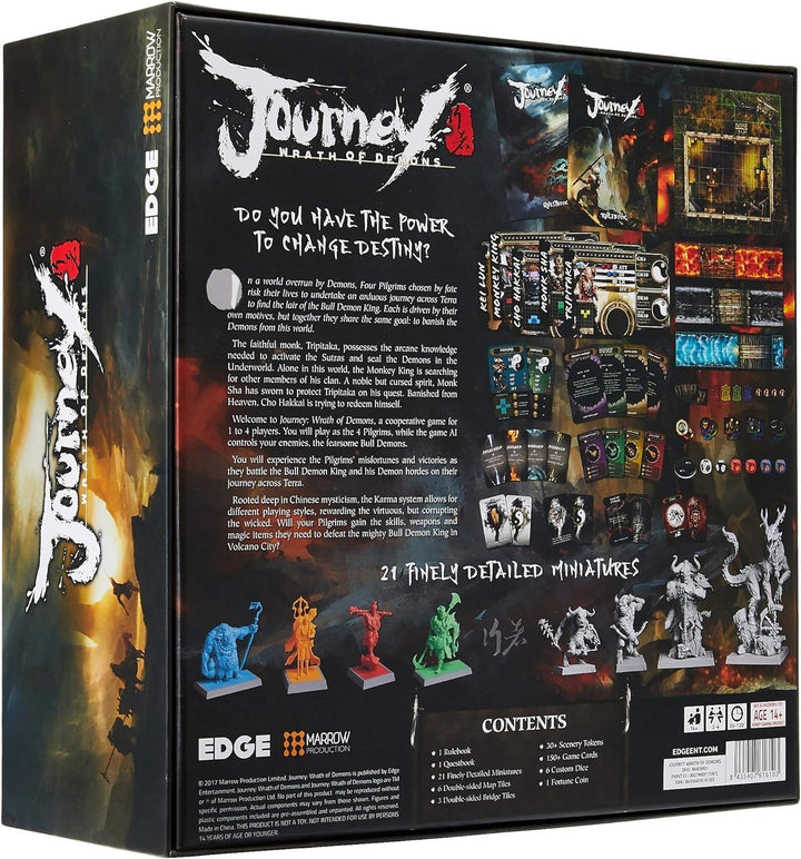Asmodee MWJW01 Journey: Wrath of Demons Board Game