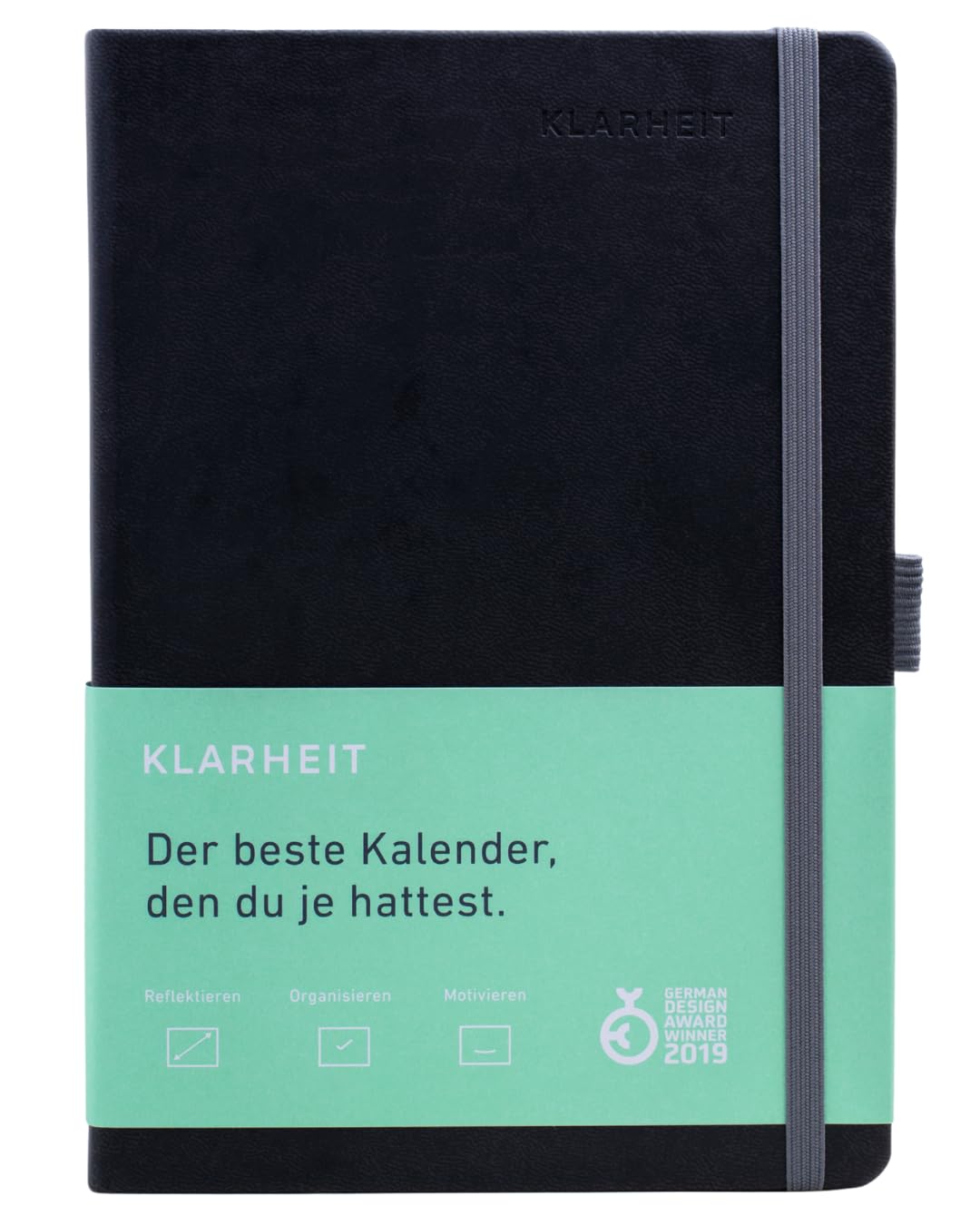 KLARHEIT KALENDER undatiert mit 6 Monate (A5) – dein Organizer, Terminplaner, Notizbuch und Termink