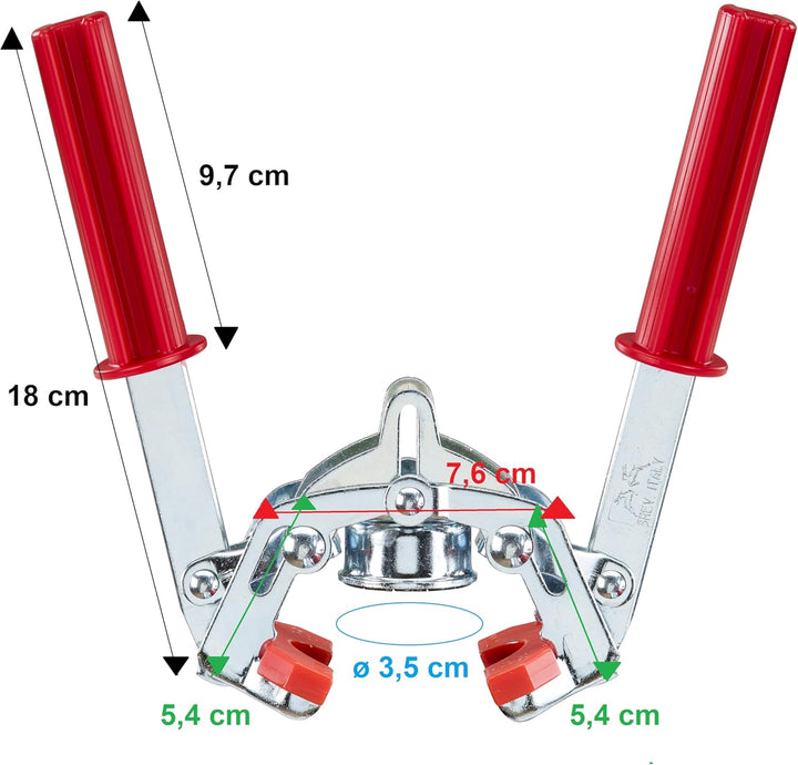 Rigamonti 8283010 tappatrici, doppelte Hebel