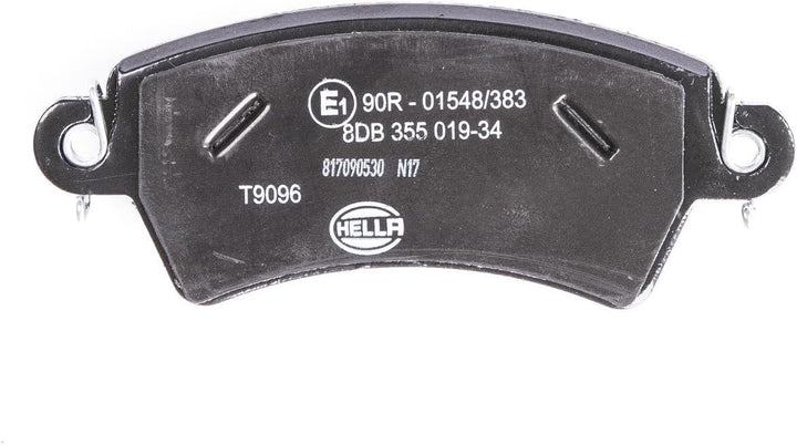 HELLA PAGID 8DB 355 019-341 Bremsbelagsatz - T9096 - Dicke/Stärke: 18mm - Bremssystem: Bosch - nicht