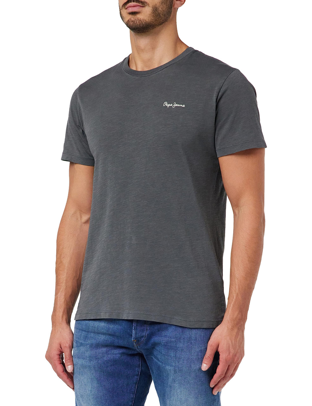 Pepe Jeans Herren Winston Ss T-Shirt M Grey (Thunder), M Grey (Thunder)