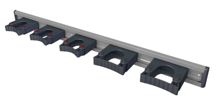 Toolflex Aluminiumschiene 90cm mit 5 Haltern