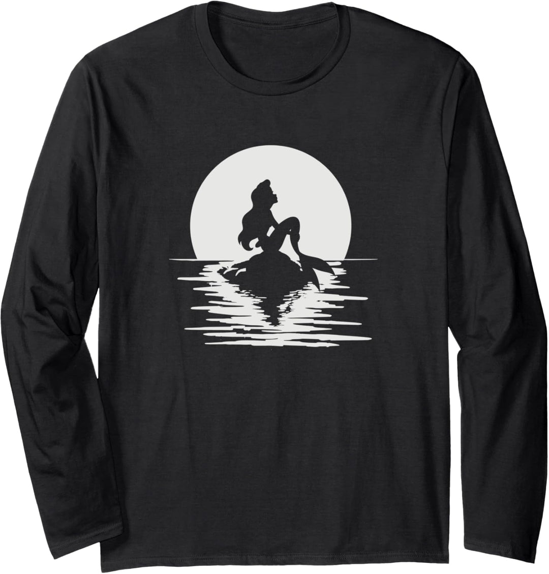 Disney The Little Mermaid Moon Lit Stamp Langarmshirt