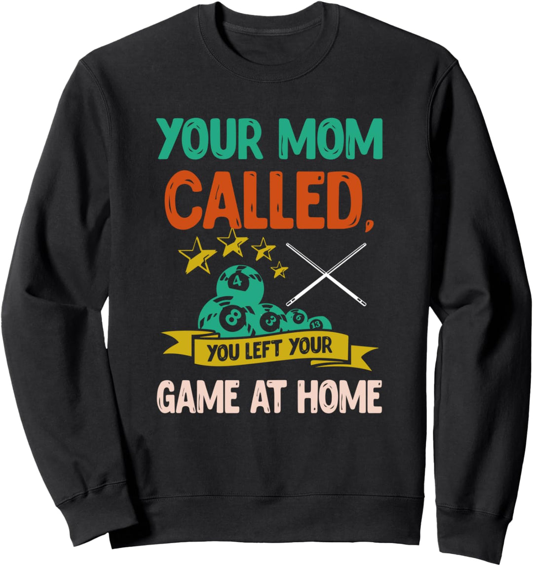 Billard Pool Spieler Billardttisch - 8-Ball Billardspieler Sweatshirt