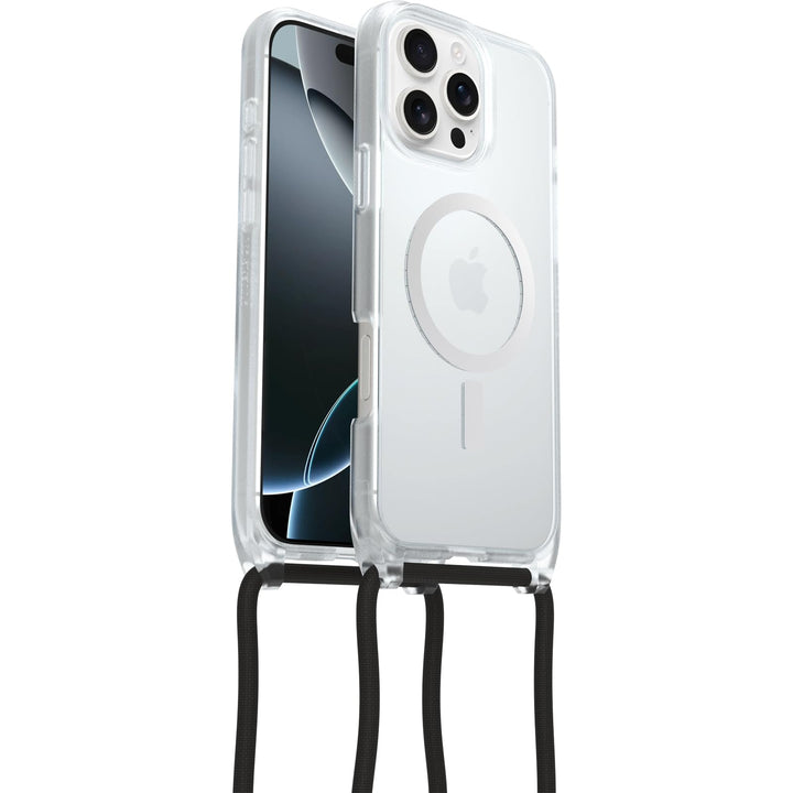 OtterBox React Necklace Hülle mit MagSafe für iPhone 16 Pro Max, Hülle mit Verstellbarer und Abnehmb