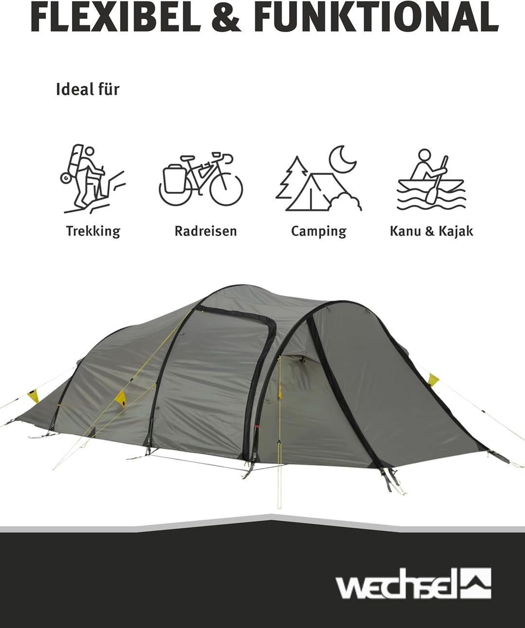 Wechsel Tents Groundsheet - Zusätzlicher Zeltboden passgenau für unsere Zelt Modelle Groundsheet Out