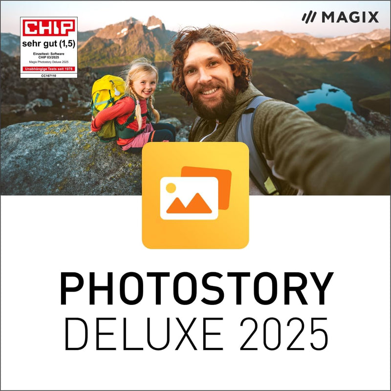 MAGIX Photostory deluxe 2025 - Erinnerungen in Bewegung | Bildbearbeitungsprogramm | Videobearbeitun
