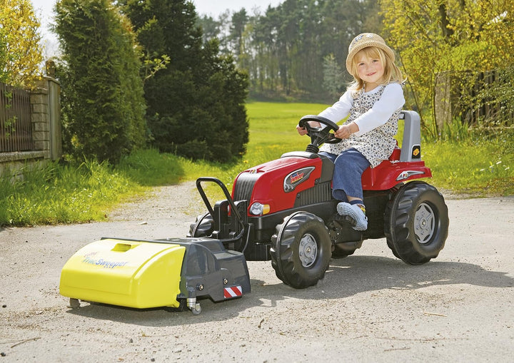 Rolly Toys rollyTrac Sweeper Anbaukehrmaschine (für RollyToys Fahrzeuge mit Frontanhängekupplung, Au