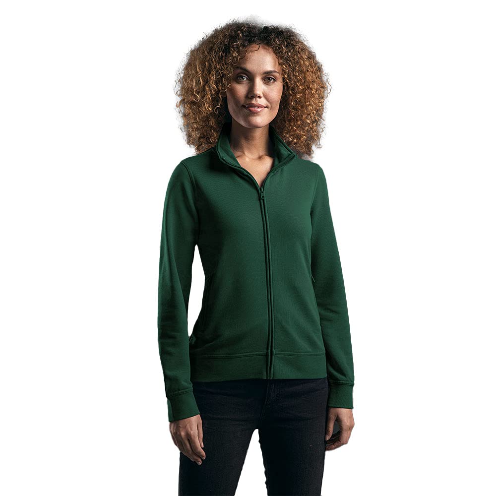 EXCD Sweatjacke Damen, Waldgrün, XL